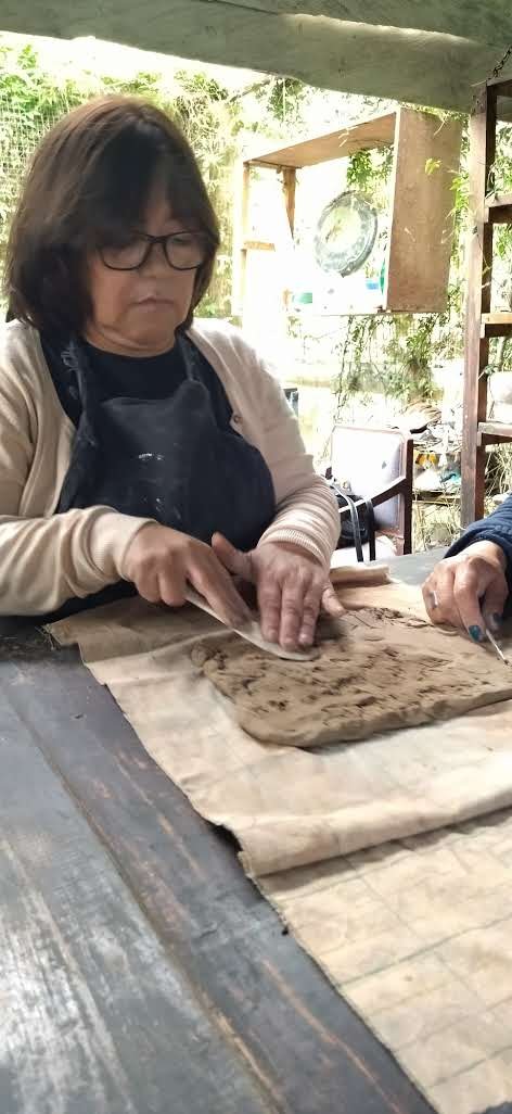 Aprendiendo a hacer ceramica